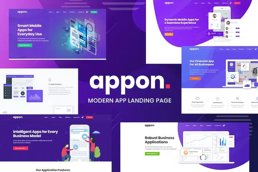 Appon - App & SaaS Software Theme 1.2.0 - WooCrack.com