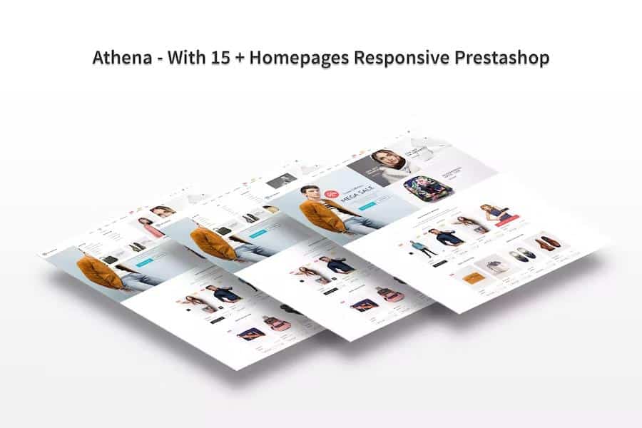 Athena – With 15 + Homepages Responsive Prestashop Theme Latest Version