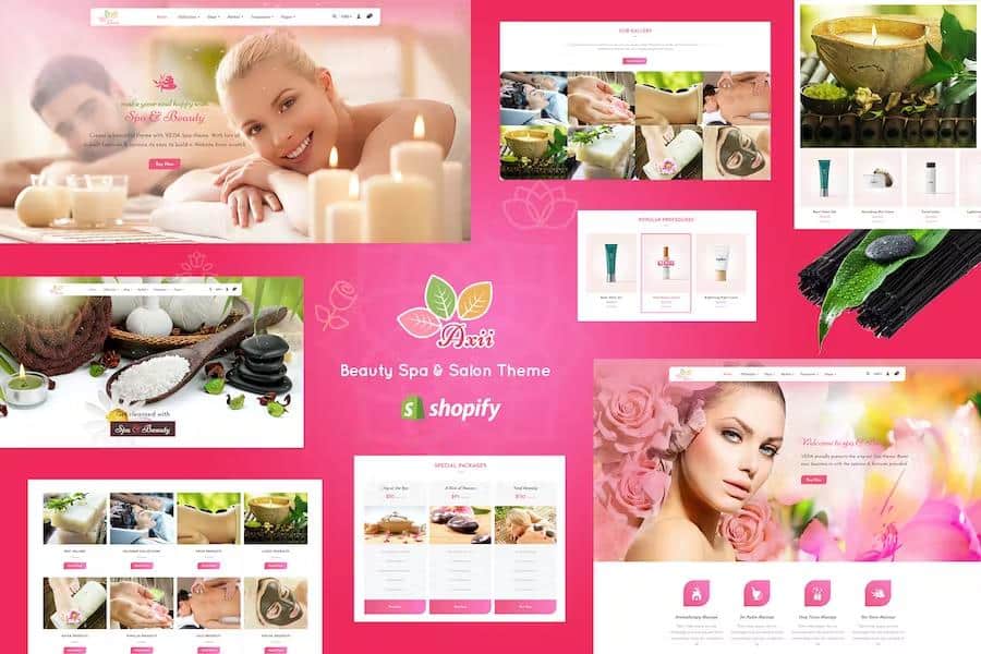 Axii – Beauty Spa Shopify Theme Latest Version