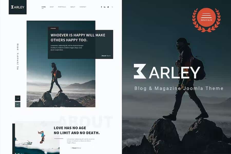 Barley – Blog and Magazine Joomla Theme Latest Version