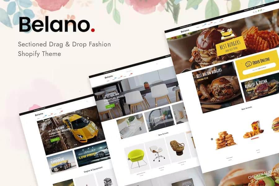 Belano – Sectioned Drag & Drop Fashion Shopify Theme Latest Version