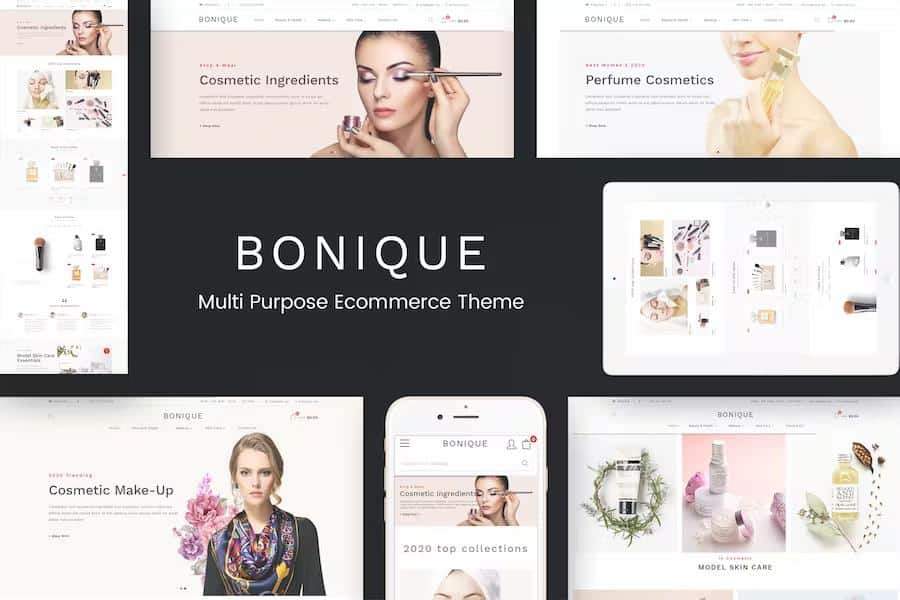 Bonique – Beauty & Cosmetic Prestashop Theme Latest Version