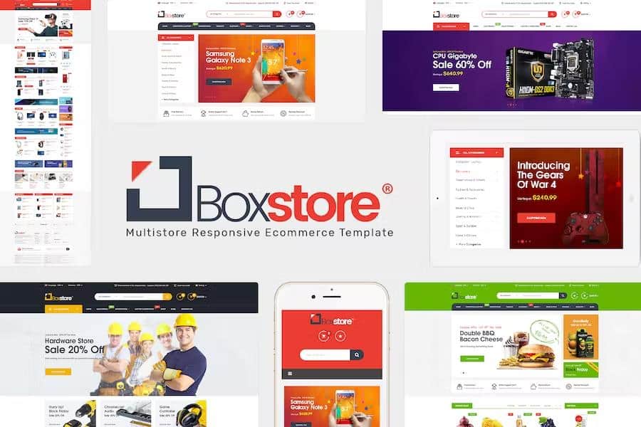 BoxStore – Multipurpose OpenCart Theme Latest Version