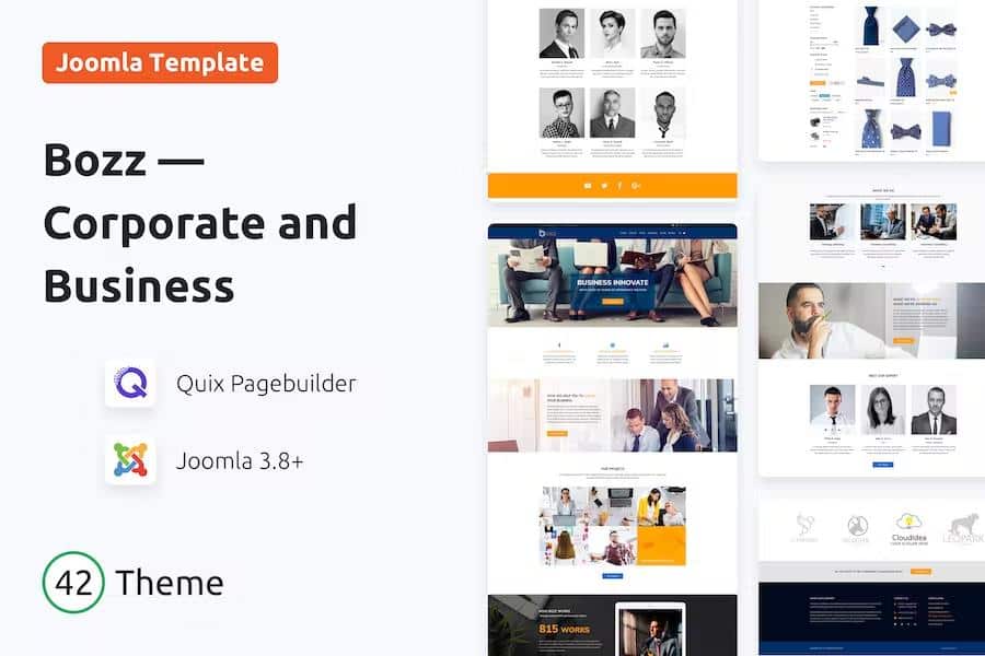 Bozz – Corporate and Business Responsive Joomla Template Latest Version