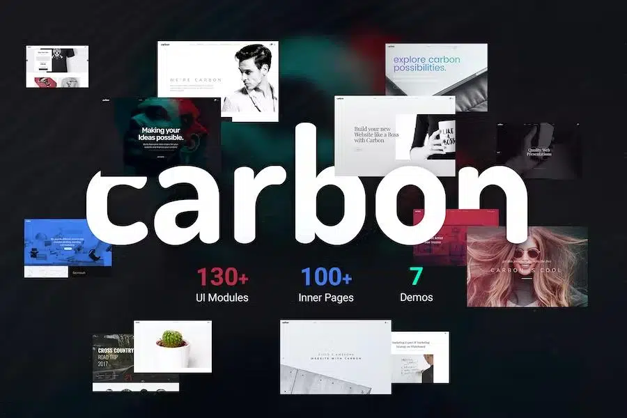 Carbon – Clean Minimal Multipurpose WordPress Theme 2.9.1