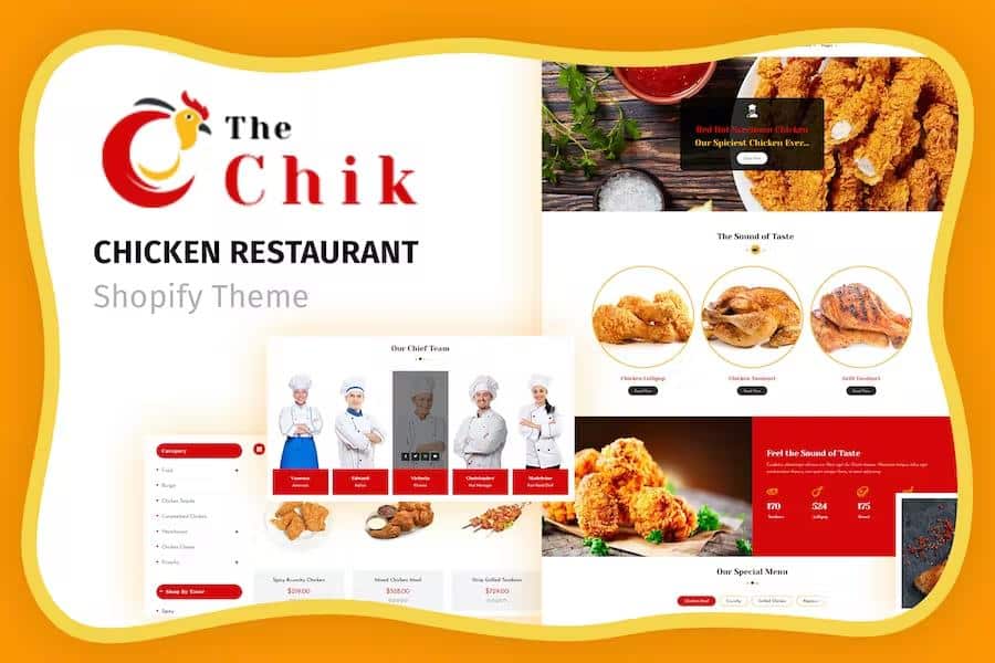 Chik – Food Shop, Restaurant Shopify Theme Latest Version