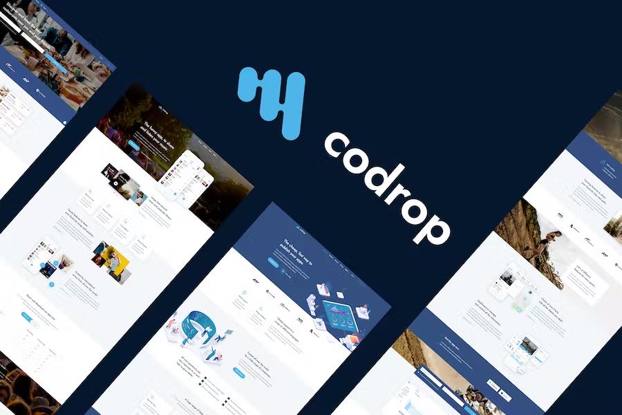 Codrop – App Landing Page Theme 1.0