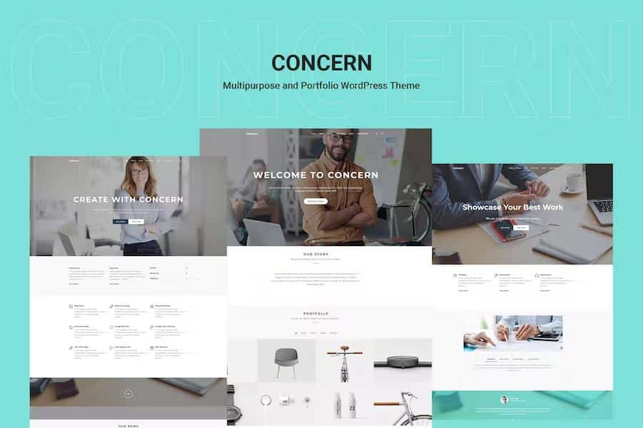 Concern – Multipurpose and Portfolio WordPress Theme 1.0