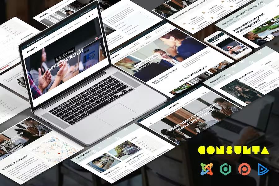 Consulta – Consutation & Lawyer Joomla Template Latest Version