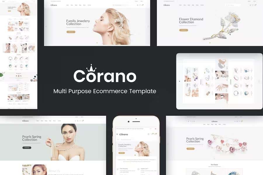 Corano – Jewellery Responsive Prestashop Theme Latest Version