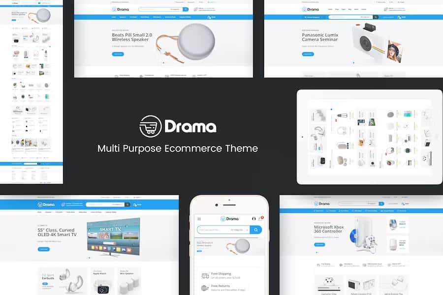 Drama – Responsive Prestashop Theme Latest Version