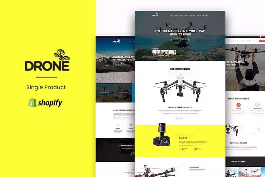 Drone – Single Product Shopify Theme Latest Version