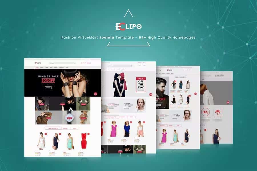 Vina Eclipo – Fashion VirtueMart Joomla Template Latest Version