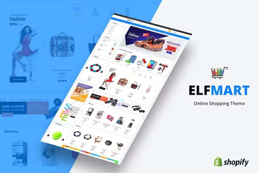 Elfmart – All in One Shopify Theme Latest Version