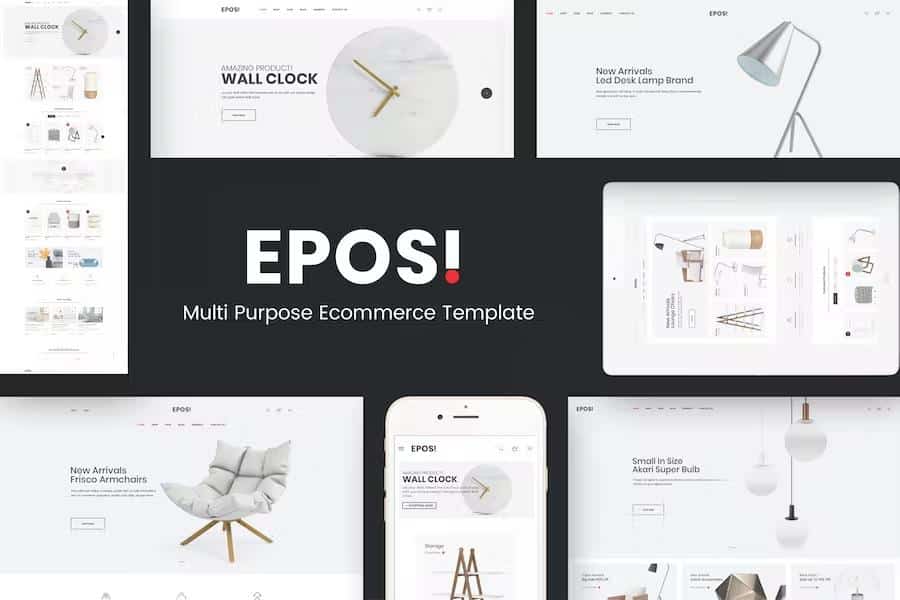 Eposi – OpenCart Theme (Included Color Swatches) Latest Version