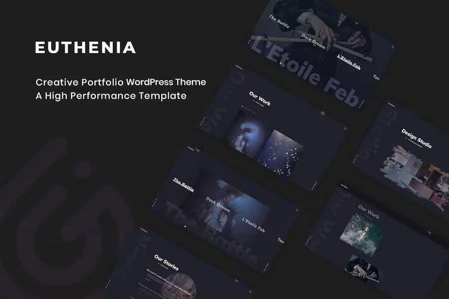 Euthenia – Creative Portfolio WordPress Theme 1.0.2