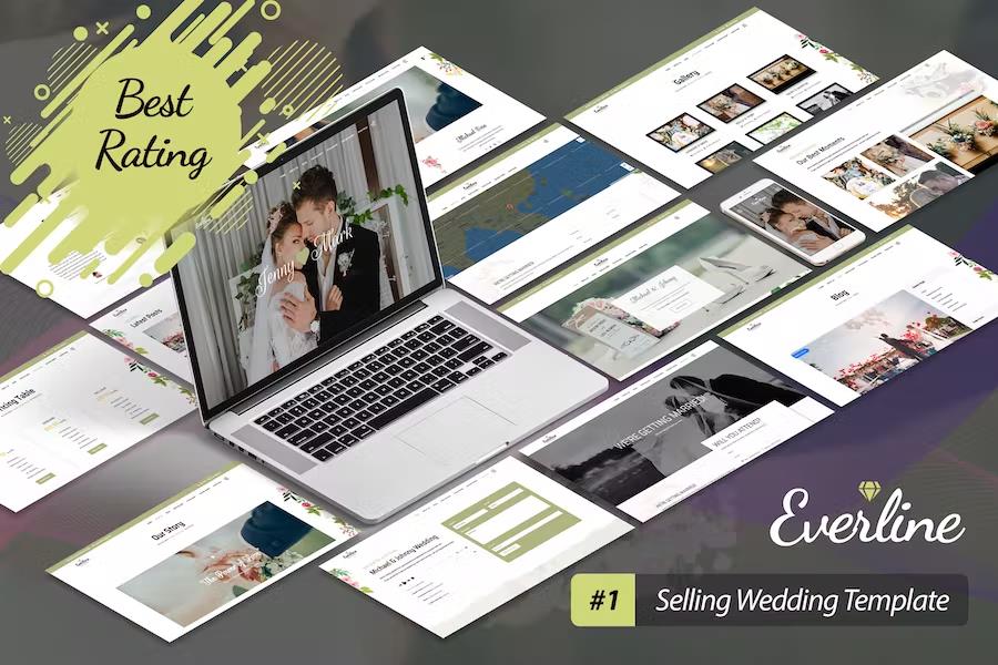 Everline – Wedding Event Joomla 4 Template Latest Version