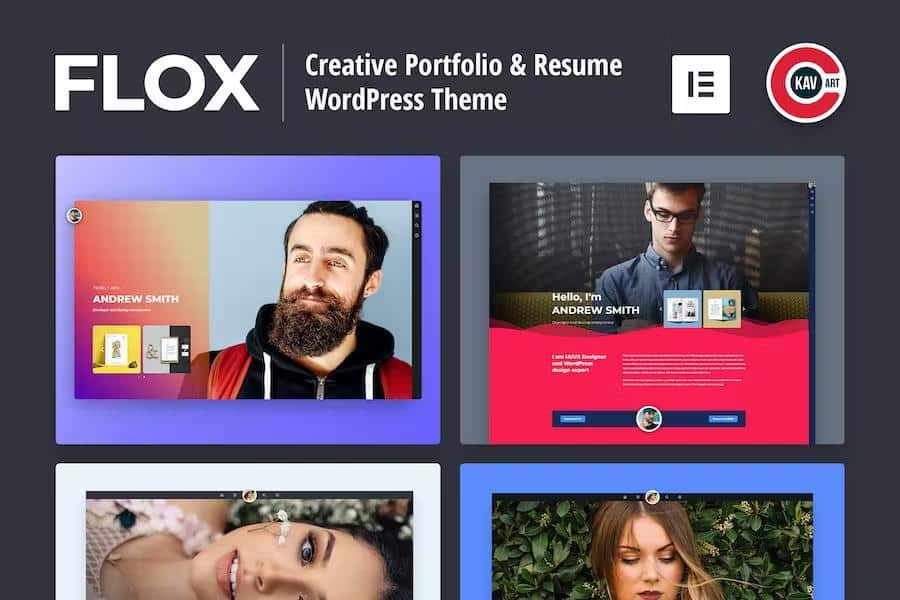 FLOX – Personal Portfolio & Resume WordPress Theme 1.2