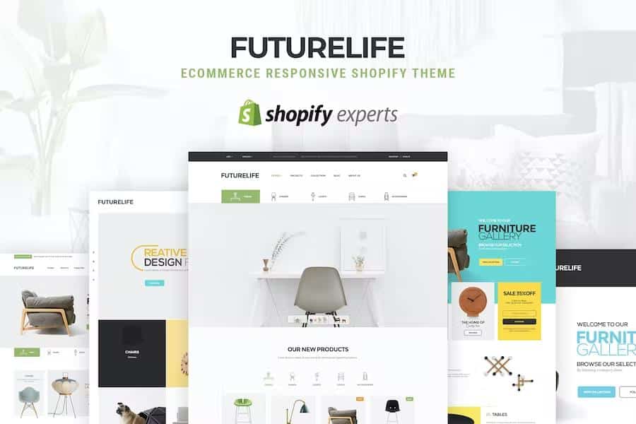 Futurelife – eCommerce Responsive Shopify Theme Latest Version