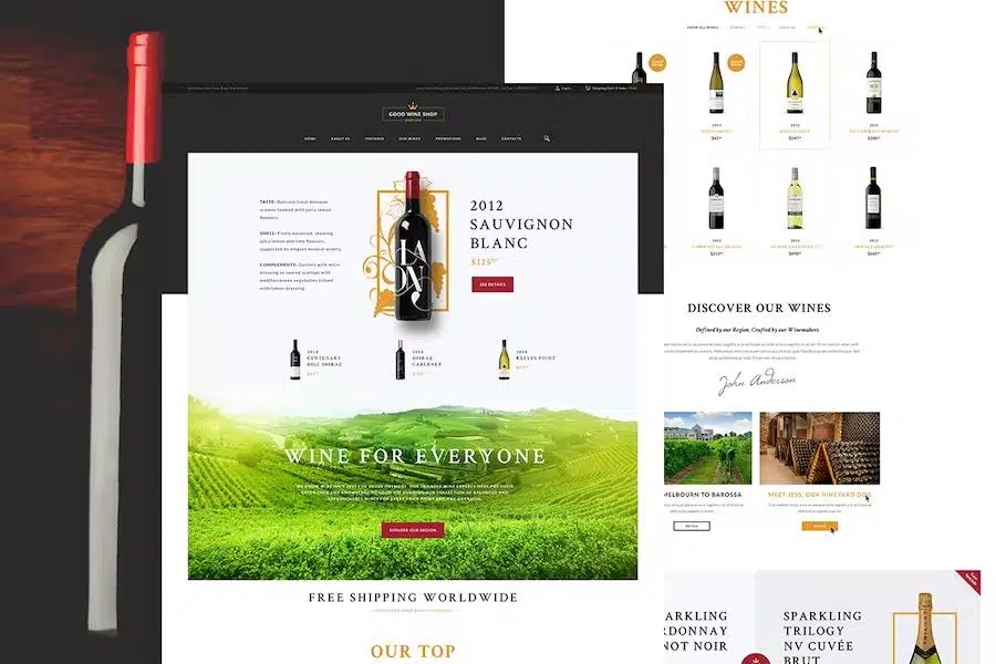 Good Wine – Vineyard & Winery Shop WordPress Theme 1.1.6