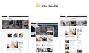 Great – Responsive Magazine News Drupal 9 Theme