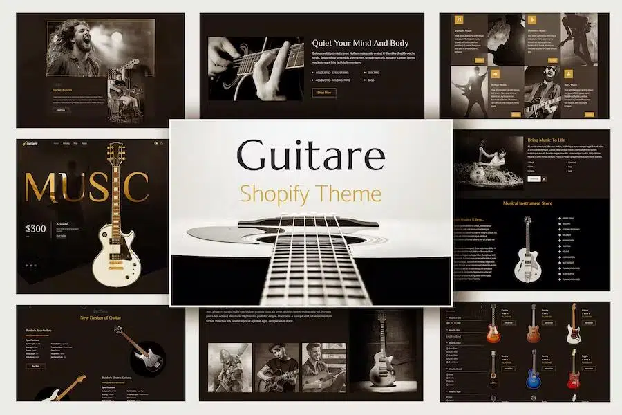 Guitare – Instruments, Music Store Shopify Theme Latest Version