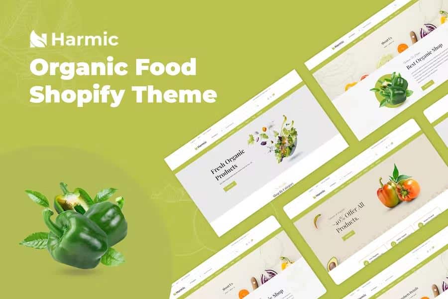 Harmic – Organic Food Store Shopify Theme Latest Version