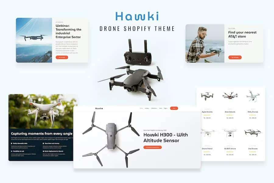 Hawki – Single Product Shopify Latest Version