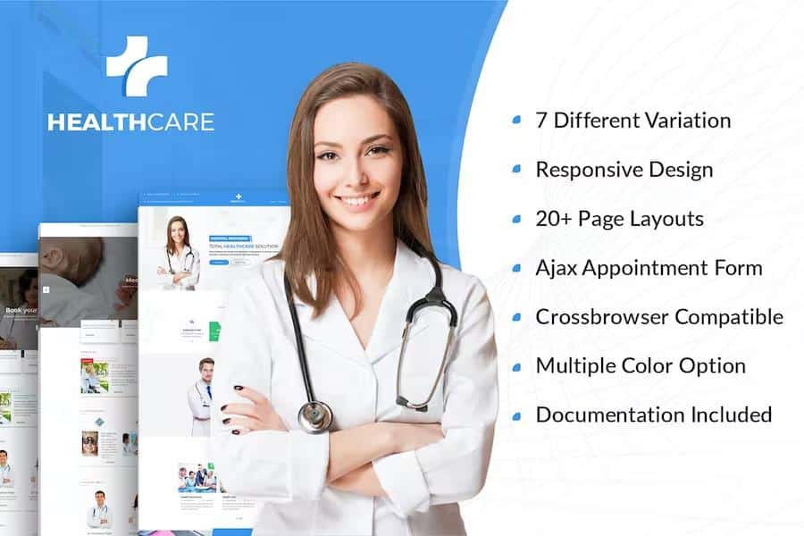 Health Care - Doctor Hospital Clinic Medical Responsive Website ...