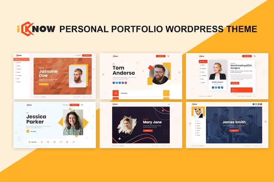 iKnow – Personal Portfolio WordPress Theme 8.0