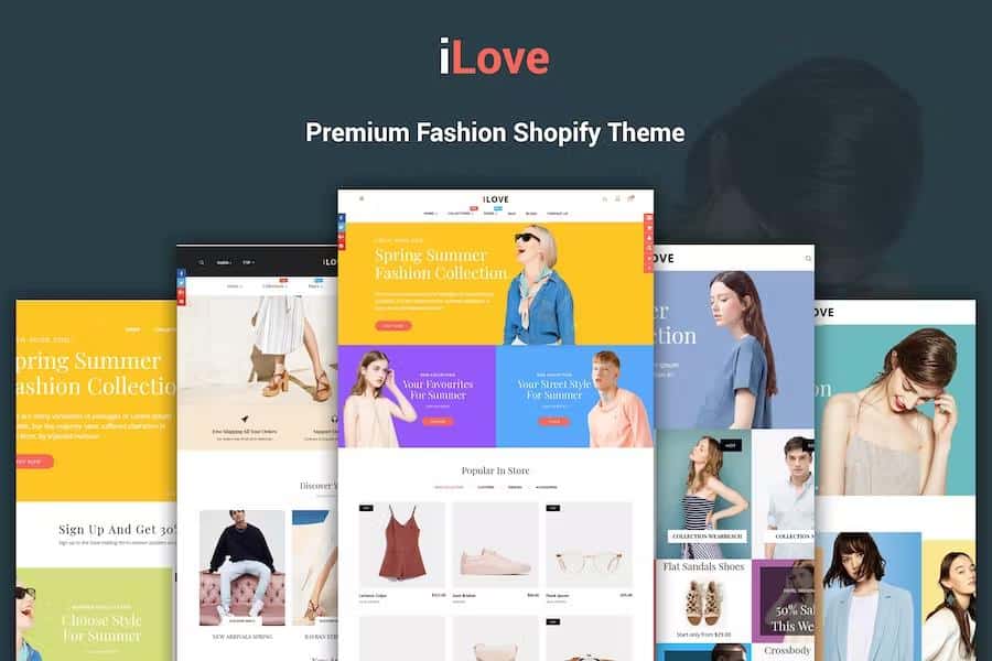 iLove – Highly Creative Responsive Shopify Theme (Sections Drag & Drop Ready) Latest Version