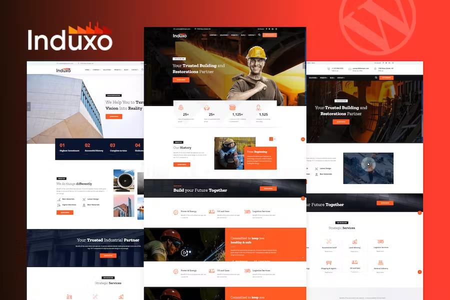 Induxo – Industry WordPress Theme 1.7.2