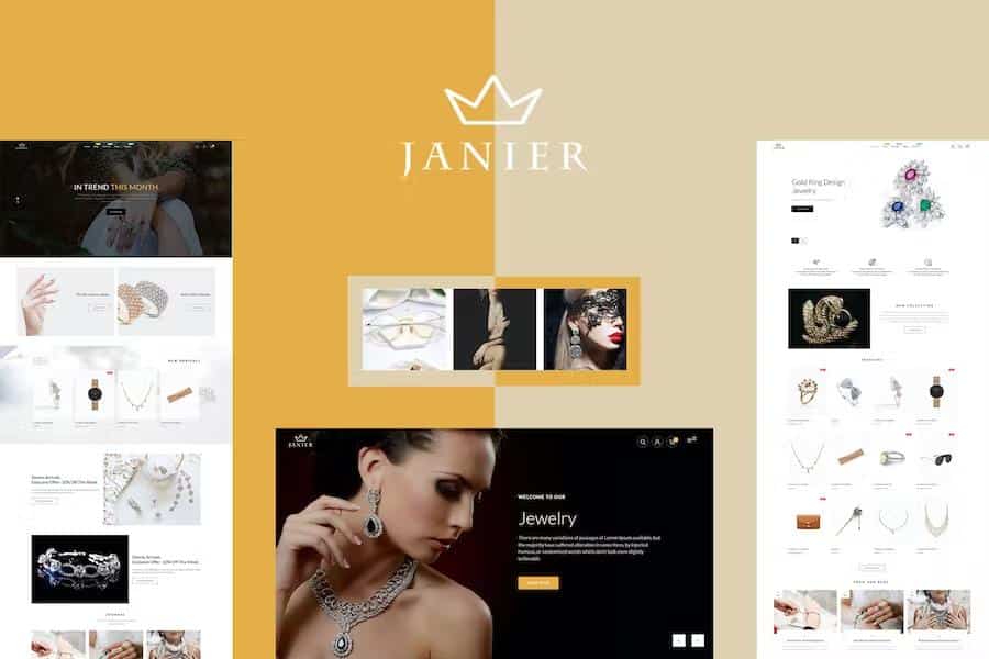 Janier – Jewelry & Accessories Responsive Shopify Theme Latest Version