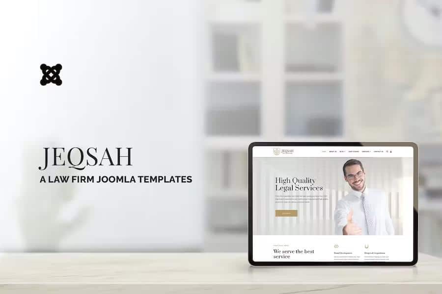 Jeqsah – Law Lawyer & Attorney Joomla Templates Latest Version