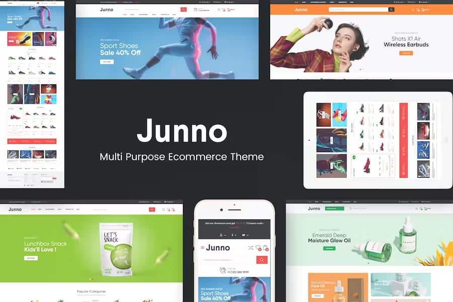 Junno – Multipurpose Responsive Prestashop Theme Latest Version