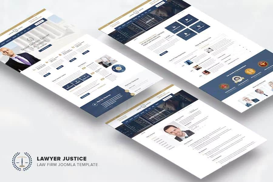 Justice – Law Firm Joomla 4 Template Latest Version