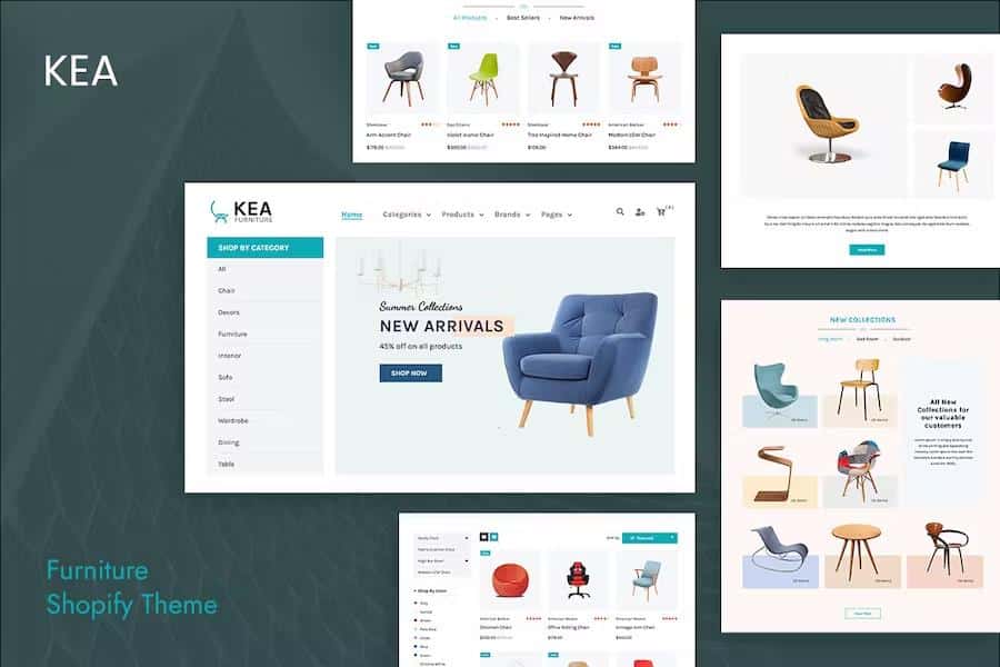 Kea – Furniture Shopify Theme Latest Version