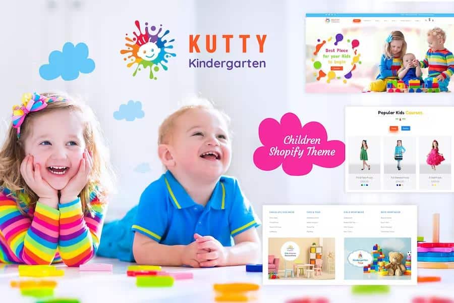 Kutty Kids – Children Shop Shopify Theme Latest Version