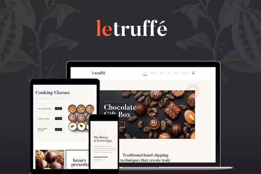Le Truffe – Chocolate Sweets & Candy Store WordPress Theme 1.1.3