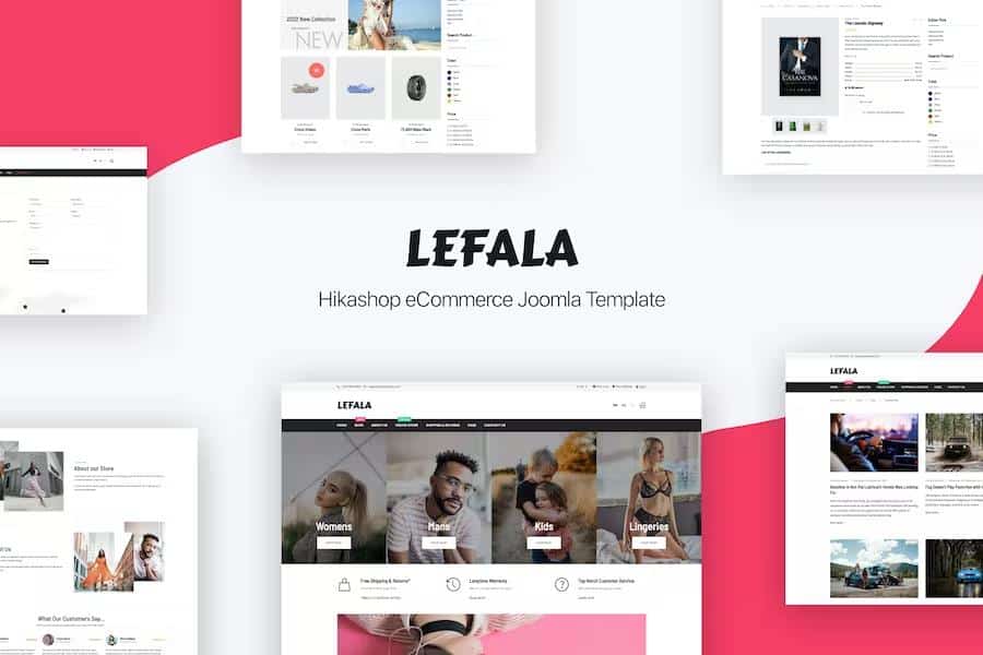 Lefala – Hikashop eCommerce Joomla 4 Template Latest Version