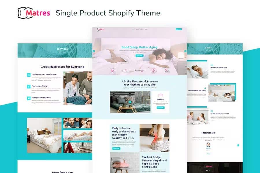 Matres – Responsive Single, One Product Shopify Theme Latest Version