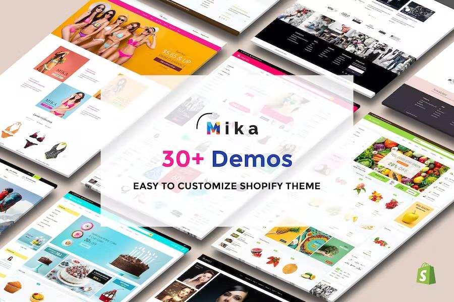 Mika – Multipurpose eCommerce Shopify Theme Latest Version