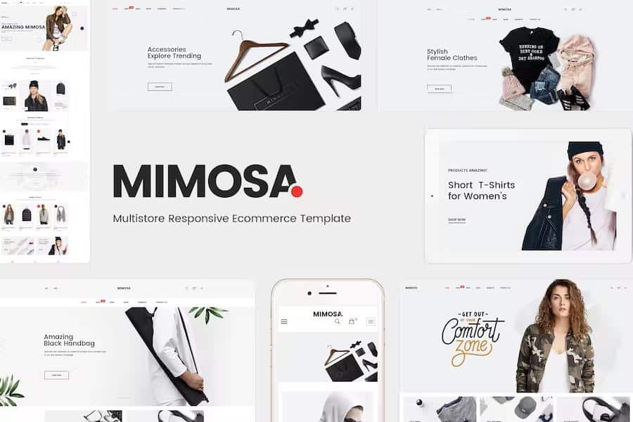 Mimosa – Responsive Fashion Magento 2 Theme Latest Version