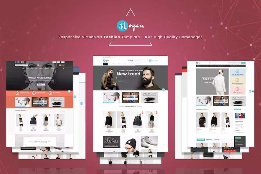 Vina Mogan – Responsive VirtueMart Fashion Template Latest Version