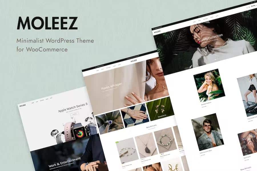 Moleez – Minimalist WordPress Theme for WooCommerce 2.4.1