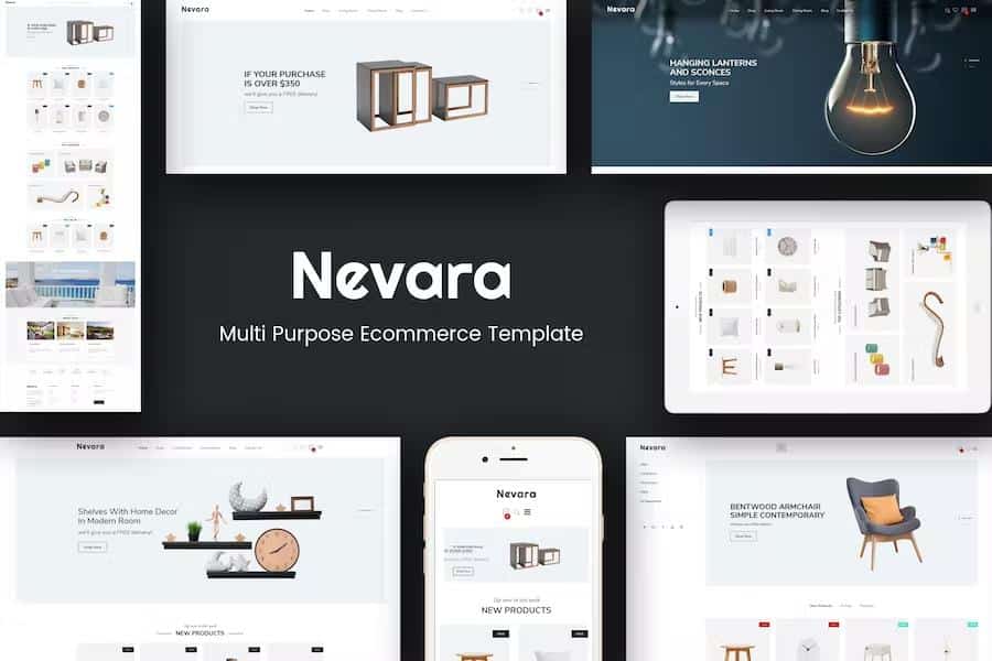 Nevara – Responsive Furniture & Interior Opencart 3 Theme Latest Version