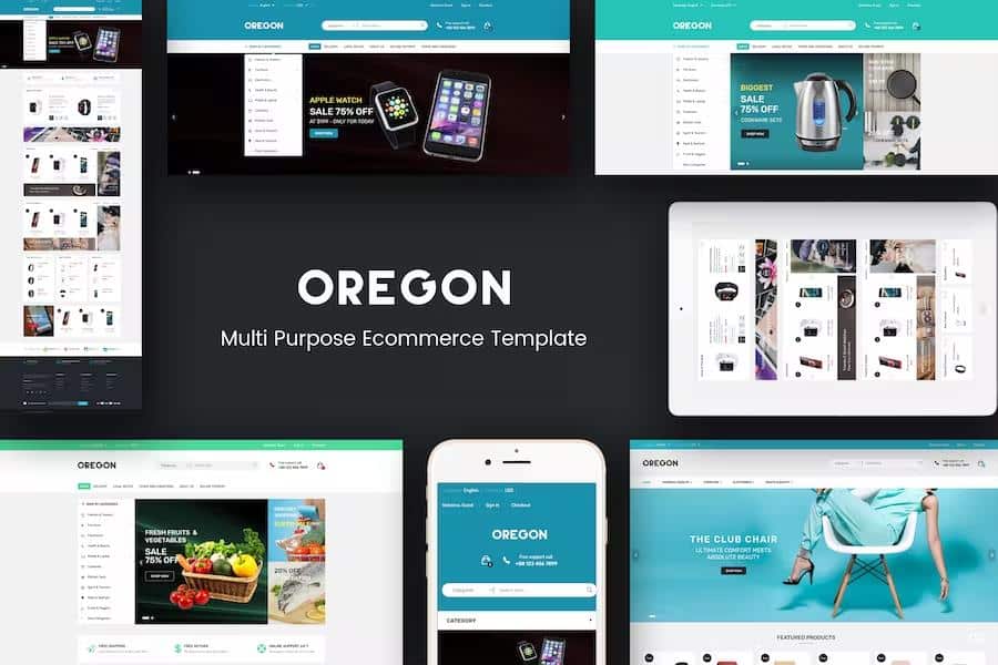 Oregon – Responsive Magento Theme Latest Version