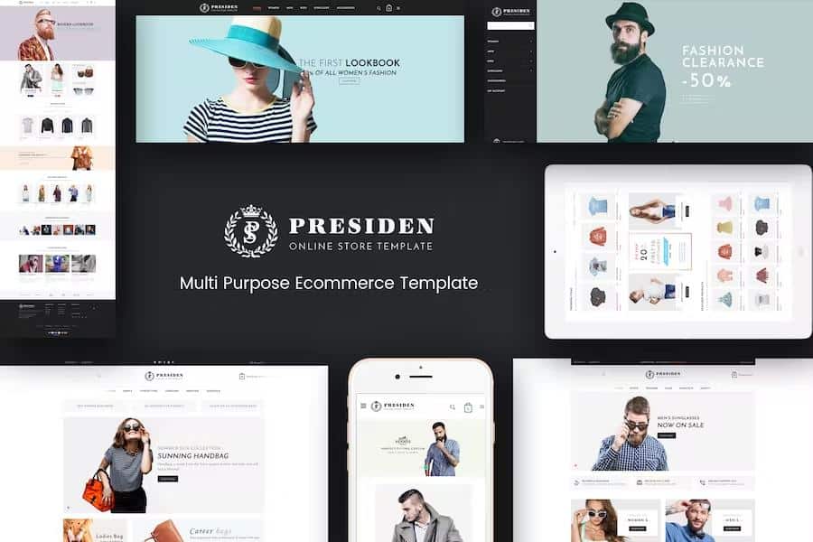 Presiden – Multistore Responsive Magento Theme Latest Version