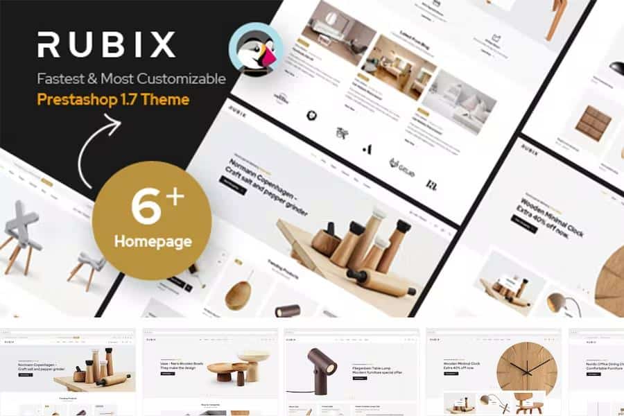 Rubix – Responsive Prestashop 1.7 Theme Latest Version