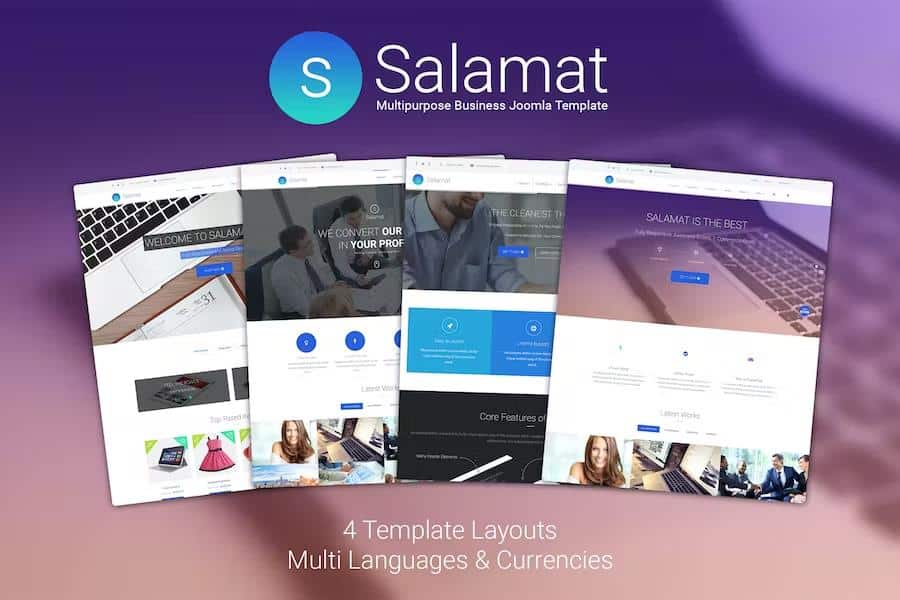 Salamat – Multipurpose Business Joomla Template Latest Version